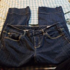 Tommy hilfiger capri Jean's. Size 8